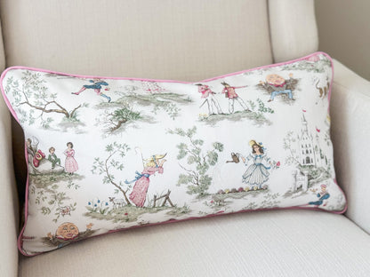 Covington Over The Moon Toile Pillow Cover
