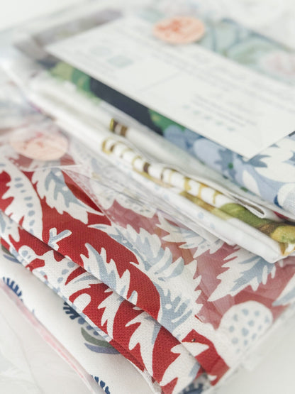 Designer Fabric Remnant Bundle 