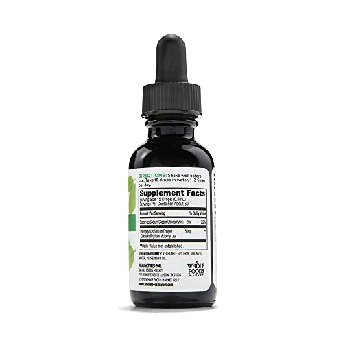 365 by Whole Foods Market, Liquid Chlorophyll, 1 Fl Oz