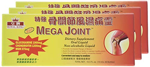 3 Boxes Mega Joint Dietary Supplement Liquid Glucosamine and Chondroitin