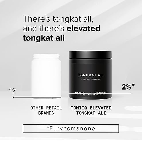 200,000x Strength Tongkat Ali Extract -Third-Party Tested 2% Pure Eurycomanone - Longjack 200:1 Tongkat-Ali Extract -Tested Tongkat Ali for Men - Highly Concentrated Formula -120 Vegetarian Caps -TQ