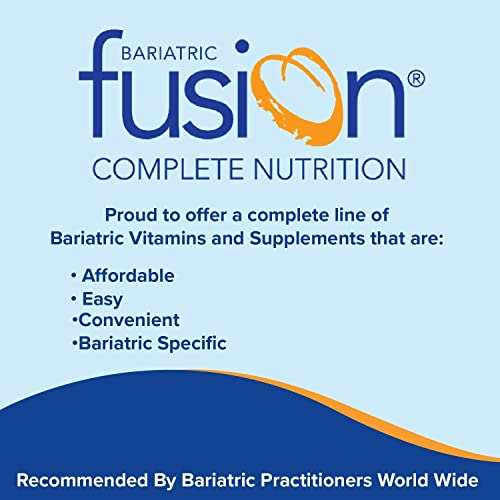 Bariatric Fusion Calcium Citrate & Energy Soft Chew Bariatric Vitamin | Fruit Punch | Sugar Free | Bariatric Surgery Patients Including Gastric Bypass and Sleeve Gastrectomy | 60 Count