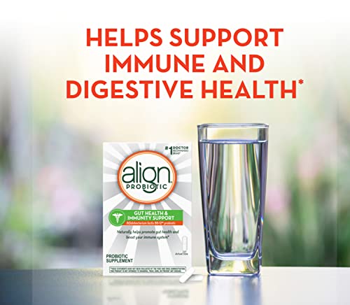 Align Gut Health & Immunity Probiotic, Daily Digestive Support for Women and Men, Helps Support Immune and Digestive Health, 28 Capsules