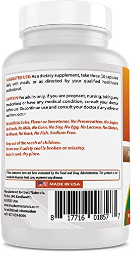 Best Naturals Uric Acid Cleanse Vitamins for Men and Women - 90 Veggie Capsules (90 Count (Pack of 3))