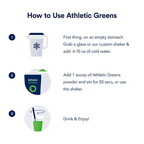 Athletic Greens Ultimate Daily, Whole Food Sourced All in One Greens Supplement Powder, NSF Certified, GlutenFree, Vegan and Keto Friendly, 30 Day Supply, 360 Grams (Athletic Greens Ultimate Daily)