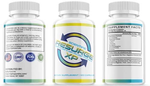 Alpha Pure Scientific Resurge XP Deep Sleep Support Formula 120 Capsules