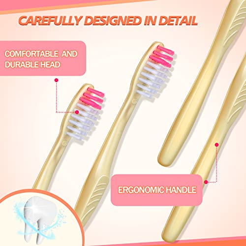 1000 Pcs Disposable Toothbrushes Bulk Individually Wrapped Manual Soft Bristle Travel Toothbrushes Single Use Toothbrush for Adult Kid Homeless Hotel Toiletries Camping Office School Hygiene Supply