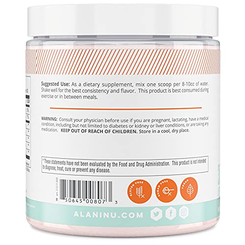 Alani Nu BCAA SOUR GUMMIES | Branch Chain Essential Amino Acids | 2:1:1 Formula | Supplement Powder | Muscle Recovery Vitamins for Post-Workout | 30 Servings