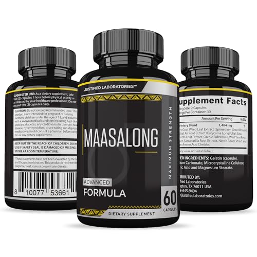 (5 Pack) Maasalong Advanced Men's Health Formula 300 Capsules